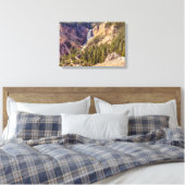 Yellowstone Herfsten Canyon in Nationaal Park Canvas Afdruk (Insitu (Slaapkamer))