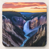 Yellowstone Herfsten Onderzetter Set (Voorkant)