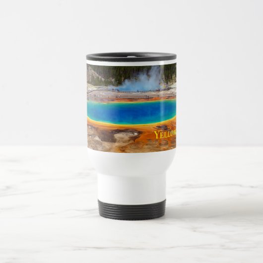 Yellowstone Hot Pots Travel Mug Reisbeker (Center)