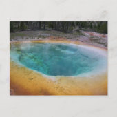 Yellowstone Hot Spring Briefkaart (Voorkant)