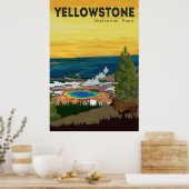 Yellowstone II Poster (Keuken)