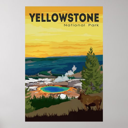 Yellowstone II Poster (Voorkant)