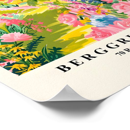 Yellowstone Illustration, Nationaal Park Poster, M Poster (Hoek)