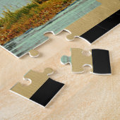 Yellowstone Jigzaag Puzzle National Park Beer Retr Legpuzzel (Zijkant)