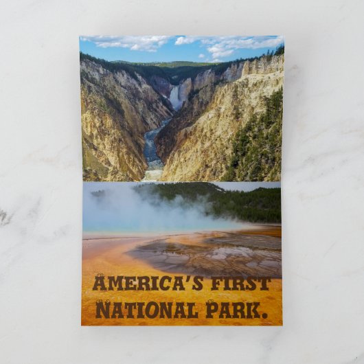 Yellowstone Kaart (Binnen)