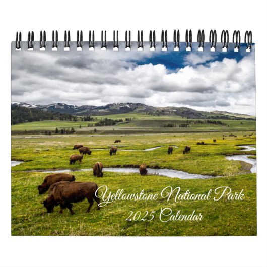 Yellowstone-kalender Kalender (Hoes)