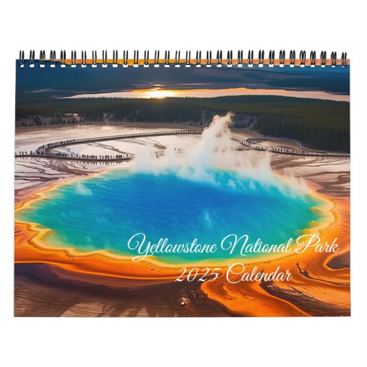 Yellowstone-kalender Kalender (Hoes)