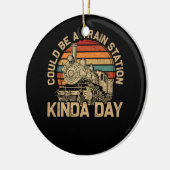 Yellowstone kan wel een treinstation zijn keramisch ornament (Links)