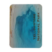 Yellowstone Keepomwille Blue Pool Photo National P Magneet (Verticaal)
