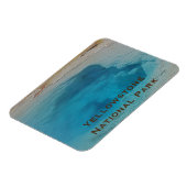 Yellowstone Keepomwille Blue Pool Photo National P Magneet (Linkerzijde)