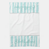 Yellowstone Kitchen Towel Aspen Trees Aqua Theedoek (Verticaal)