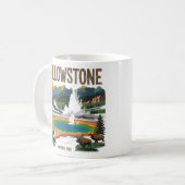Yellowstone Koffiemok (Voorkant links)