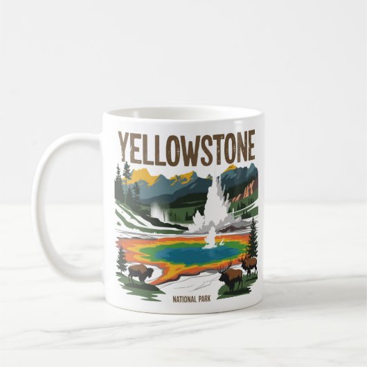 Yellowstone Koffiemok (Links)