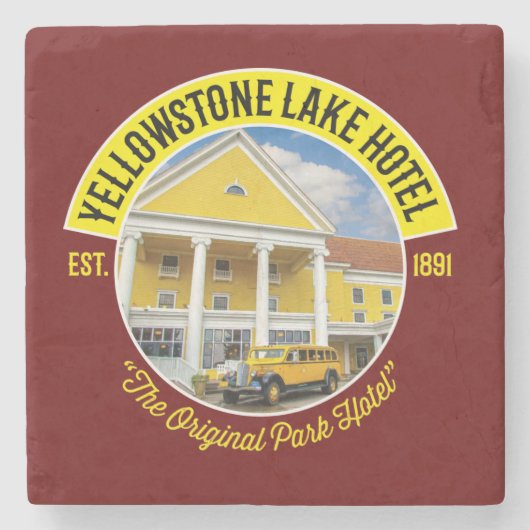 Yellowstone Lake Hotel Onderzetter (Voorkant)