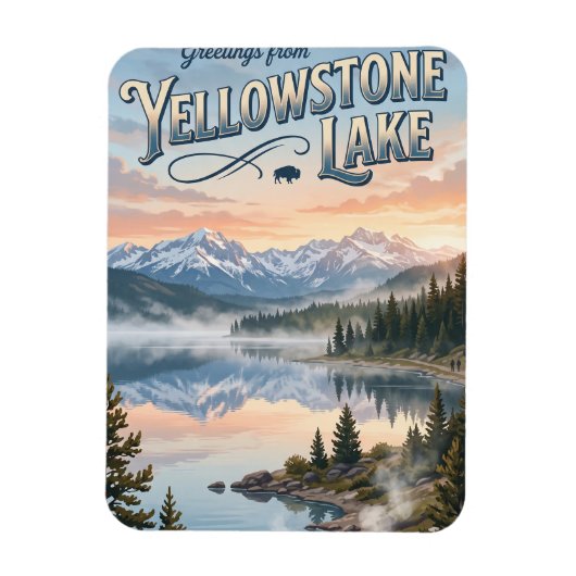 Yellowstone Lake VS Magneet (Verticaal)