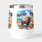 Yellowstone-landschap (Achterkant)