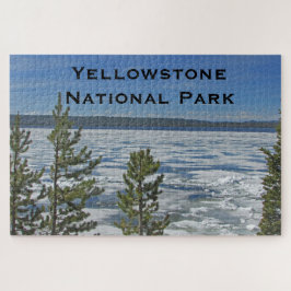 Yellowstone Landschap Foto Amerikaans Nationaal Pa Legpuzzel