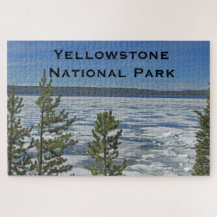 Yellowstone Landschap Foto Amerikaans Nationaal Pa Legpuzzel