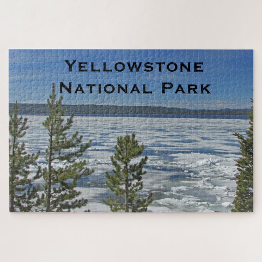Yellowstone Landschap Foto Amerikaans Nationaal Pa Legpuzzel (Horizontaal)