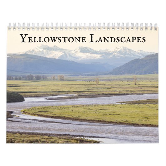 Yellowstone Landschappen Kalender (Hoes)