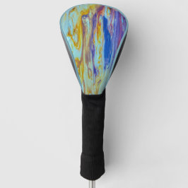 Yellowstone Lava Pool Swirls Driver Golfheadcover