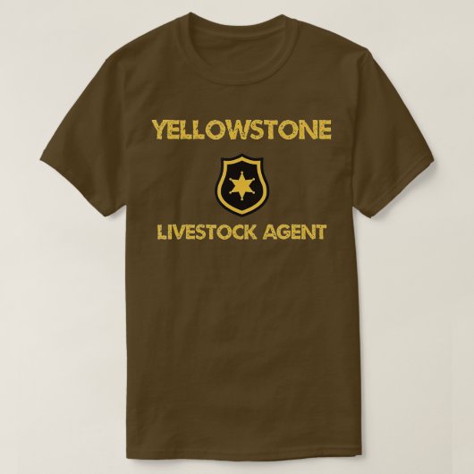 Yellowstone Livestock Agent T-shirt (Design voorkant)