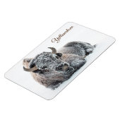 Yellowstone Magnet-Buffalo Magneet (Linkerzijde)