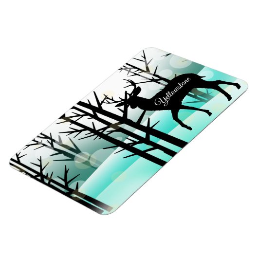 Yellowstone Magnet-Deer Magneet (Linkerzijde)