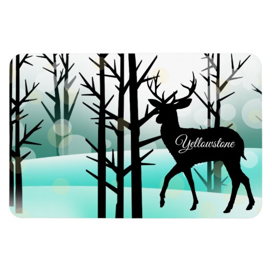 Yellowstone Magnet-Deer Magneet (Horizontaal)