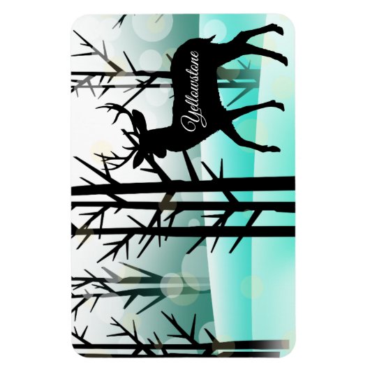 Yellowstone Magnet-Deer Magneet (Verticaal)