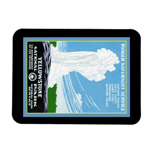 Yellowstone Magnet Magneet (Horizontaal)