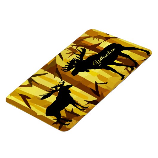 Yellowstone Magnet-Moose Magneet (Linkerzijde)