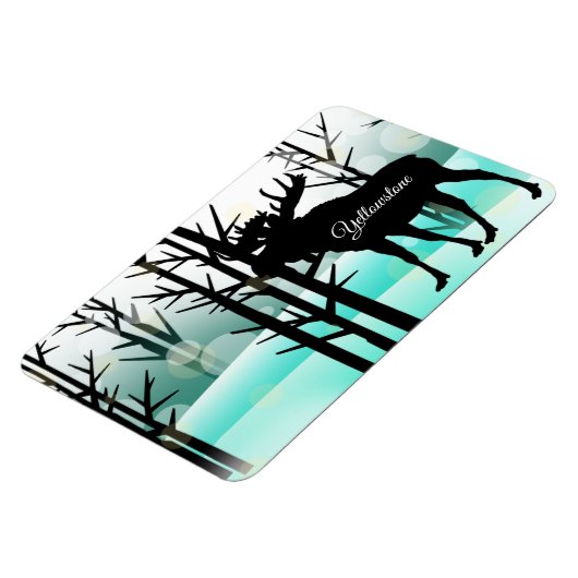 Yellowstone Magnet-Moose Magneet (Linkerzijde)