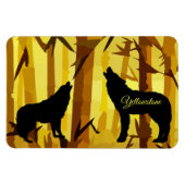 Yellowstone Magnet-Wolf Magneet (Horizontaal)
