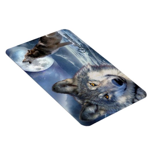 Yellowstone Magnet-Wolf Magneet (Rechterzijde)