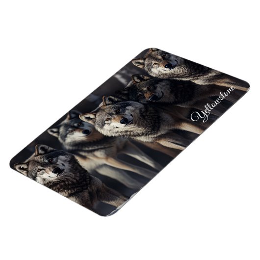 Yellowstone Magnet-Wolves Magneet (Linkerzijde)