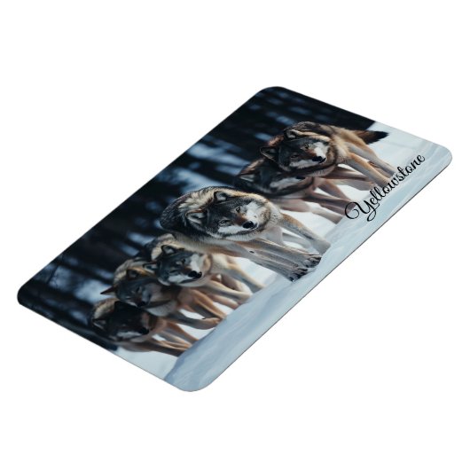 Yellowstone Magnet-Wolves Magneet (Linkerzijde)