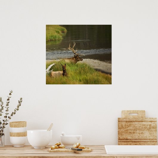 Yellowstone Mates Print (Keuken)