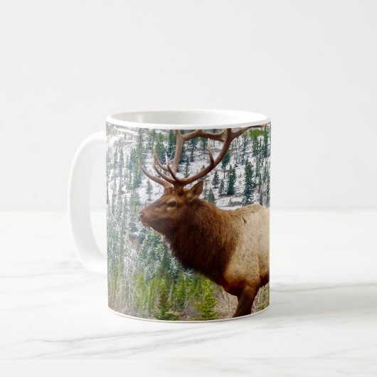 Yellowstone-Mok-Elk Koffiemok (Voorkant links)