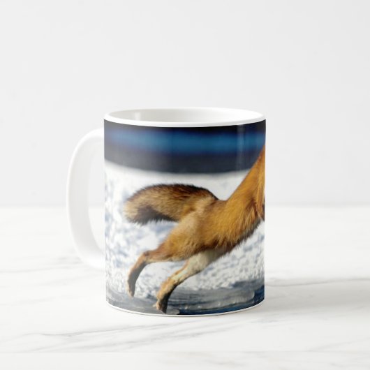 Yellowstone Mok-Red Fox Koffiemok (Voorkant links)