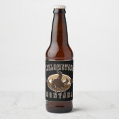 Yellowstone Montana Bier Etiket (Voorkant)