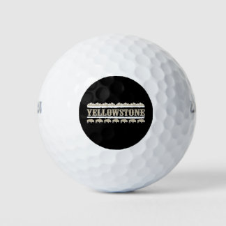 Yellowstone Montana Bizon Golfballen