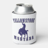 Yellowstone Montana Blikjeskoeler (Blikje Voorkant)