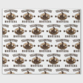 Yellowstone Montana Cadeaupapier (Vlak)