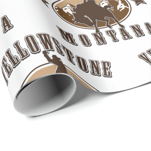 Yellowstone Montana Cadeaupapier (Rol Hoek)