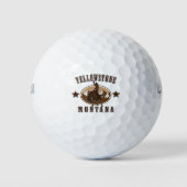 Yellowstone Montana Golfballen (Voorkant)