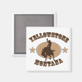 Yellowstone Montana Magneet (Voorkant / Achterkant)
