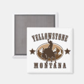 Yellowstone-Montana Magneet (Voorkant / Achterkant)