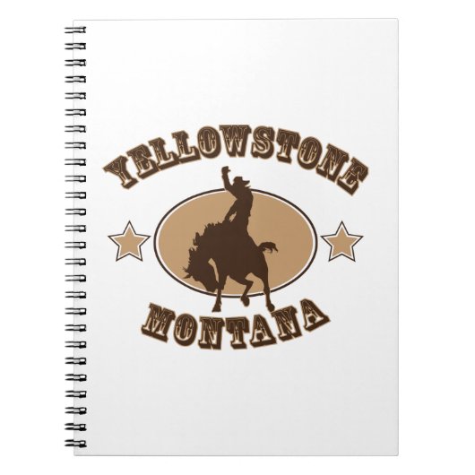 Yellowstone Montana Notitieboek (Voorkant)