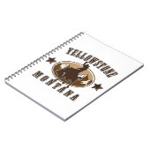 Yellowstone-Montana Notitieboek (Linkerzijde)